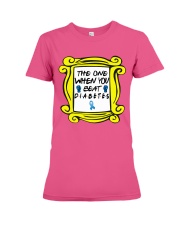 Diabetes Beat Premium Fit Ladies Tee thumbnail