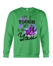 Fibromyalgia Life is tough Crewneck Sweatshirt thumbnail