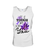 Fibromyalgia Life is tough Unisex Tank thumbnail