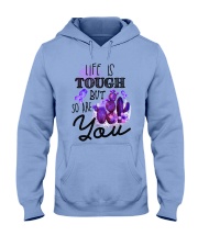 Fibromyalgia Life is tough Hooded Sweatshirt thumbnail