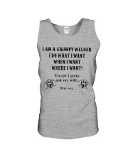 Welder Unisex Tank thumbnail