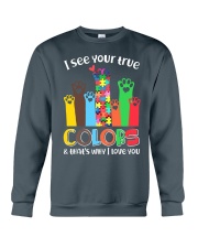Autism that's why i love you Crewneck Sweatshirt thumbnail