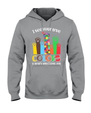 Autism that's why i love you Hooded Sweatshirt thumbnail