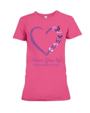Fibromyalgia Heart Premium Fit Ladies Tee thumbnail