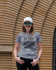 Test the Jesus in me Ladies T-Shirt lifestyle-women-crewneck-front-4