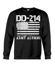 Dd214 Army Alumni Distressed Vintage T Shirt Veter Crewneck Sweatshirt thumbnail