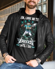 Win, Lose Or Tie - Eagles Until I Die - Tad Classic T-Shirt custom-t-shirts-classic-lifestyle-front-393