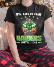 Win, Lose Or Draw - Raiders Until I Die - Tad Classic T-Shirt custom-t-shirts-classic-lifestyle-front-334