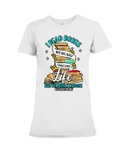 I READ BOOKS - NT168 Premium Fit Ladies Tee tile