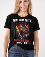 Win, Lose Or Tie - Bombers Until I Die - NVC97 Classic T-Shirt apparel-classic-tshirt-lifestyle-front-101