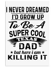 Texas Dad Vertical Poster tile