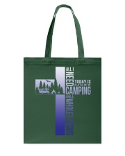 Camping - Jesus Tote Bag tile