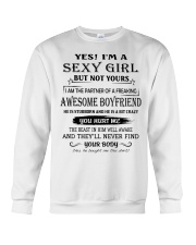 AWESOME BOYFRIEND Crewneck Sweatshirt tile