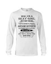 AWESOME BOYFRIEND Long Sleeve Tee tile