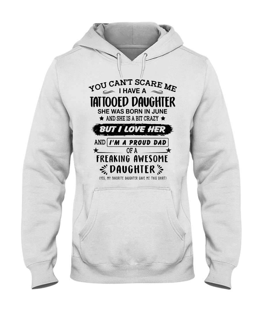 TATTOOED DAUGHTER Hooded Sweatshirt