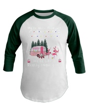 Camping Friends 1 Baseball Tee tile