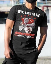 Win, Lose Or Tie - Dolphins Until I Die - Tad Classic T-Shirt custom-t-shirts-classic-lifestyle-front-372