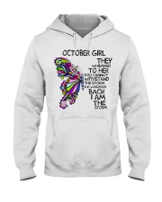 OCTOBER GIRL Hooded Sweatshirt front