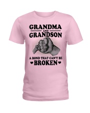 GRANDMA AND GRANDSON Ladies T-Shirt front