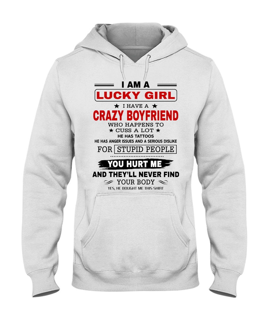 CRAZY BOYFRIEND Hooded Sweatshirt