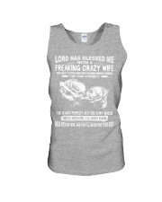 LORDBLESSMEFRONT-CRAZYWIFE - FULY Unisex Tank thumbnail