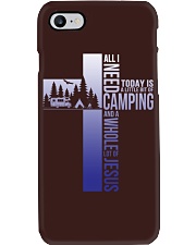 Camping - Jesus Phone Case tile