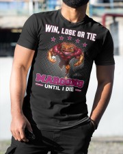 Win, Lose Or Tie - Maroons Until I Die - Logo - NVC97 Classic T-Shirt custom-t-shirts-classic-lifestyle-front-372
