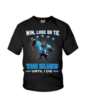 Win, Lose Or Tie - The Blues Until I Die - Logo - Mitru Youth T-Shirt tile