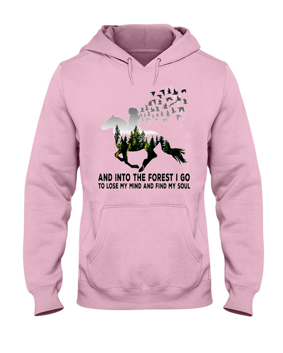 Horse forestgirl - T Hooded Sweatshirt