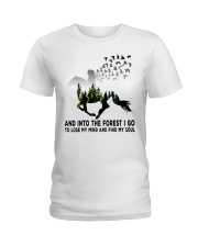 Horse forestgirl - T Ladies T-Shirt thumbnail