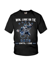 Win, Lose Or Tie - Cats Until I Die - NVC97 Youth T-Shirt tile