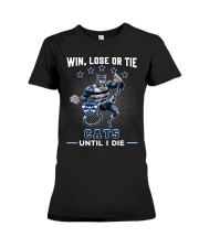 Win, Lose Or Tie - Cats Until I Die - NVC97 Premium Fit Ladies Tee tile