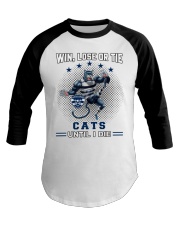 Win, Lose Or Tie - Cats Until I Die - NVC97 Baseball Tee tile