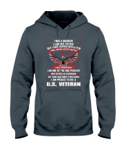 I AM PROUD TO BE A US VETERAN Hooded Sweatshirt thumbnail