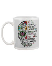 skull Mug back