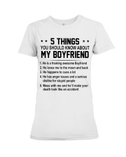 5 THINGS - BOYFRIEND - DTS Premium Fit Ladies Tee thumbnail