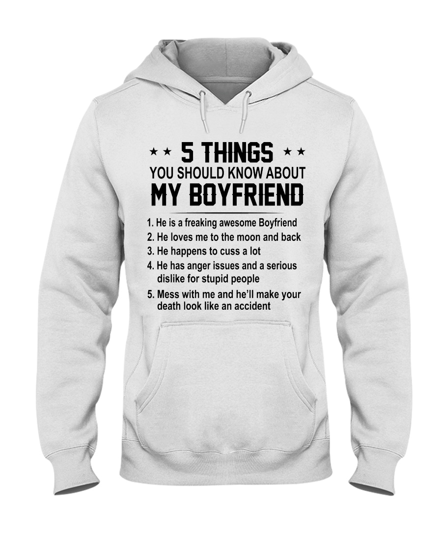5 THINGS - BOYFRIEND - DTS Hooded Sweatshirt