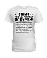5 THINGS - BOYFRIEND - DTS Ladies T-Shirt thumbnail