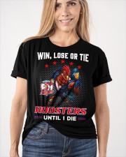 Win, Lose Or Tie - Roosters Until I Die - NVC97 Classic T-Shirt apparel-classic-tshirt-lifestyle-front-101
