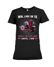 Win, Lose Or Tie - Sea Eagles Until I Die - Boom Premium Fit Ladies Tee tile