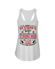 VETERAN'S WIFE Ladies Flowy Tank thumbnail