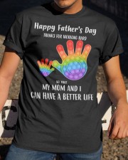 Father's Day Gift DT Classic T-Shirt apparel-classic-tshirt-lifestyle-28