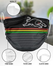 Panthers - NVC97 2 Layer Face Mask - Single aos-face-mask-2-layers-lifestyle-front-51