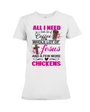ALL I NEED - JESUS - COFFEE - H9H3 Premium Fit Ladies Tee tile
