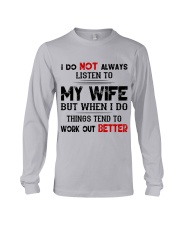 WIFE - LISTEN TO - FULY Long Sleeve Tee thumbnail