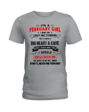 FEBRUARY GIRL Ladies T-Shirt thumbnail
