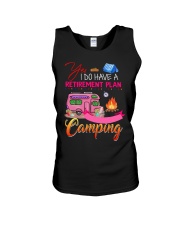 Camping RV Plan Unisex Tank tile