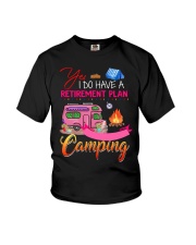 Camping RV Plan Youth T-Shirt tile
