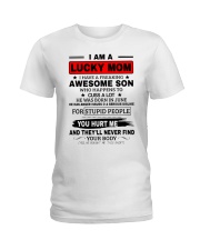 LIMITED EDITION - I AM A LUCKY MOM Ladies T-Shirt thumbnail