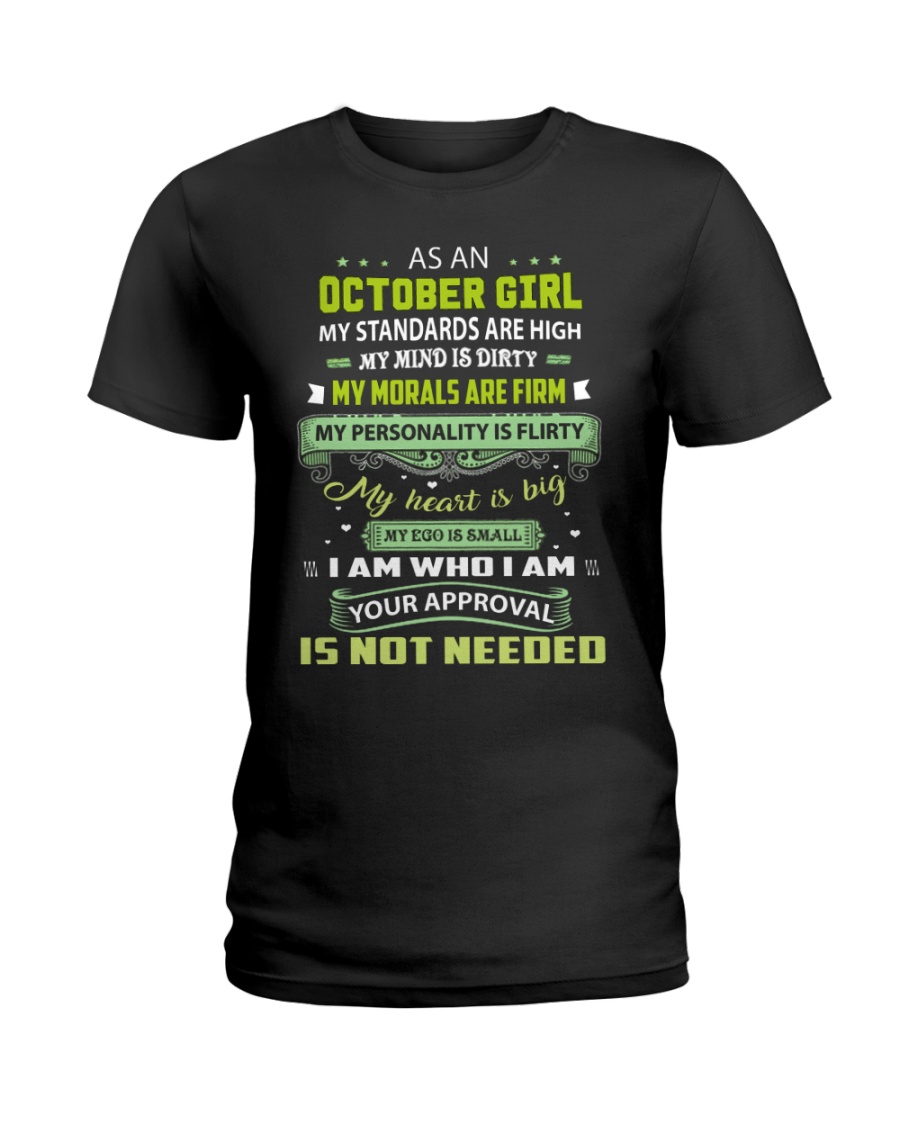 OCTOBER GIRL Ladies T-Shirt